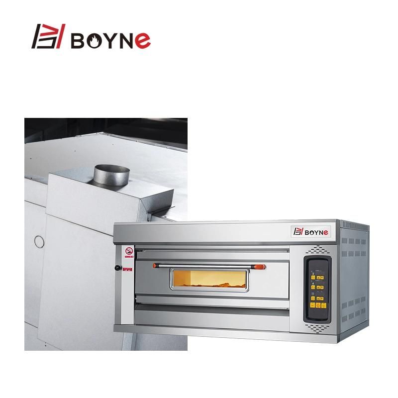 Microcomputer Type Commercial Gas One Deck Two Trays Baking Oven
