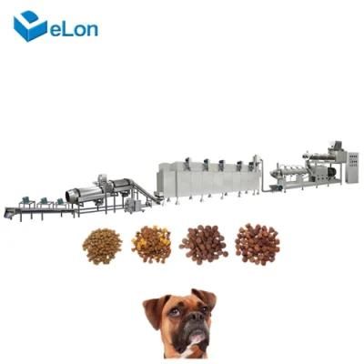 Automatic Dog Cat Fish Pet Food Extruder Making Manufactuing Machinery Production Line