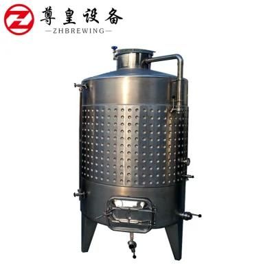 1000L Fruit Wine Fermenting Tank Manufactured by Zunhuang