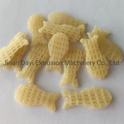 3D Fish Shape Fried Potato Flour Starch Snack Pellet Machine