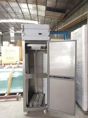 Auto-Defrost 304 Upright Kitchen Freezer with 2 Doors