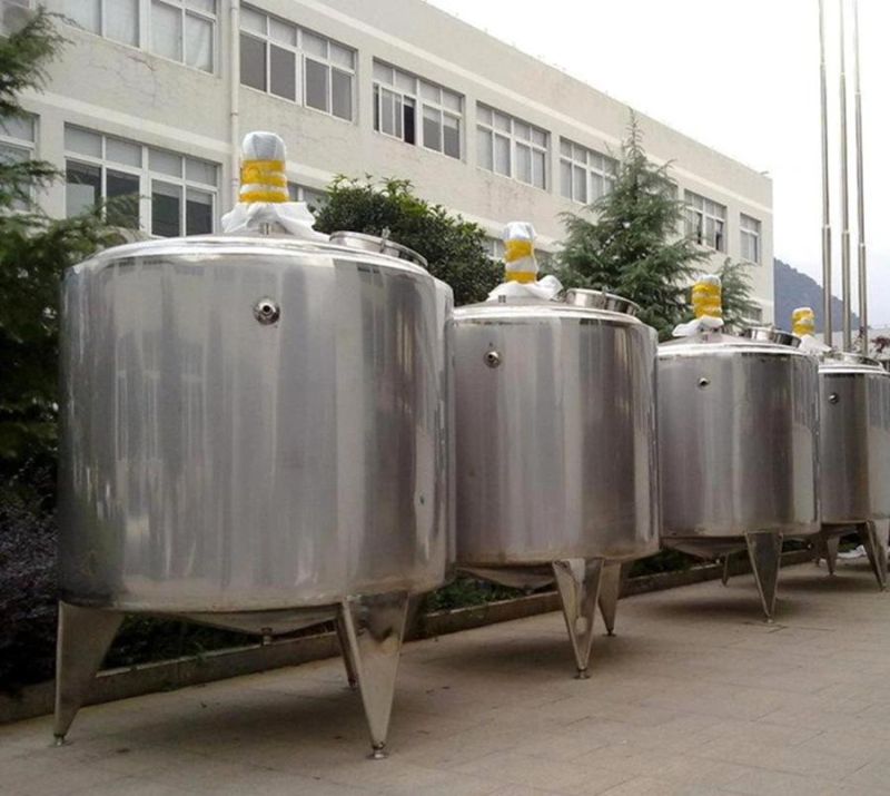 Smart Electric Heating Stainless Steel Heating Milk Holding Mixing Tank Price