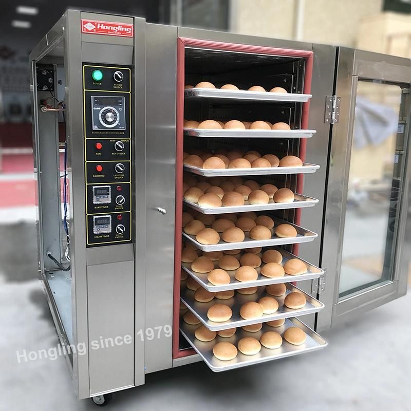 Commercial Baguette Baking Machine 8-Tray Gas Convection Oven Price