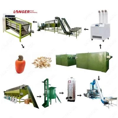 Automatic Cashew Nut Shelling Production Line Machinery for Cashew Nuts