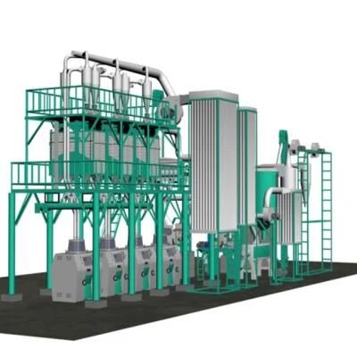 Automatic Roller Milling Plant Maize Flour Mill for Ugali in Kenya Uganda