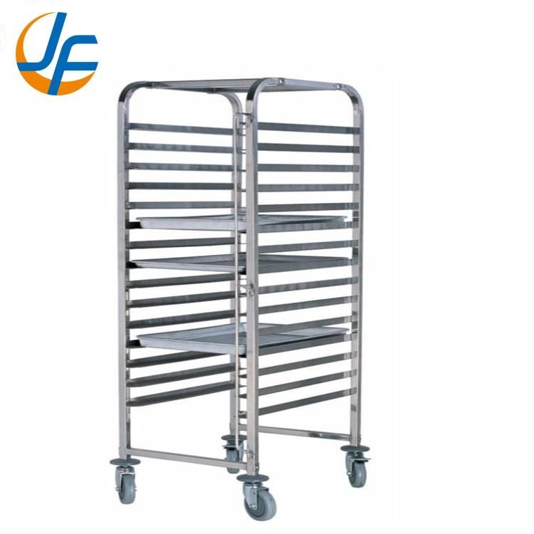 Rk Bakeware Manufacturer China-110 Stainless Steel Table with Wings and Sheet Pan Storage