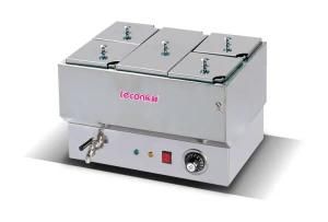 Stainless Steel Commercial Soup Food Warming Buffet Bain-Marie with 5 Tanks