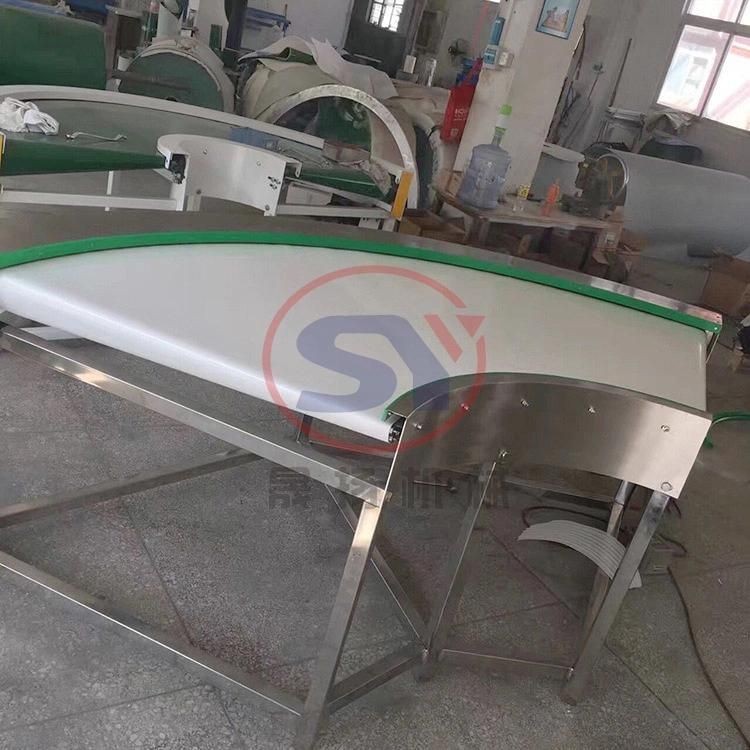 Adjustable Height Rubber V Belt Conveyor Movable Type China Supplier