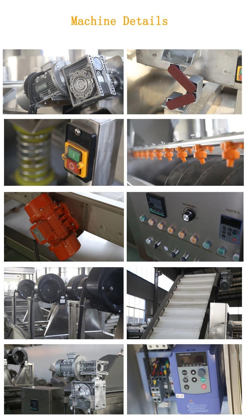 Fried Potato Chips Production Line / French Fries Making Machine