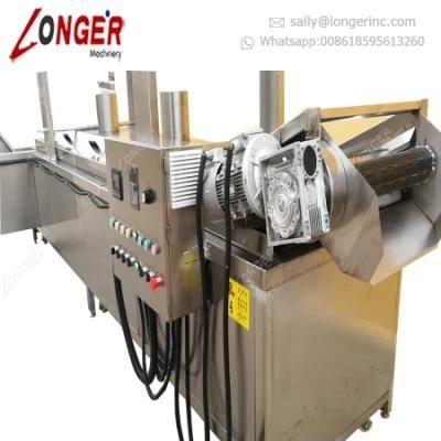 Automatic Continuous Frying Machine Potato Chips Fryer Machine