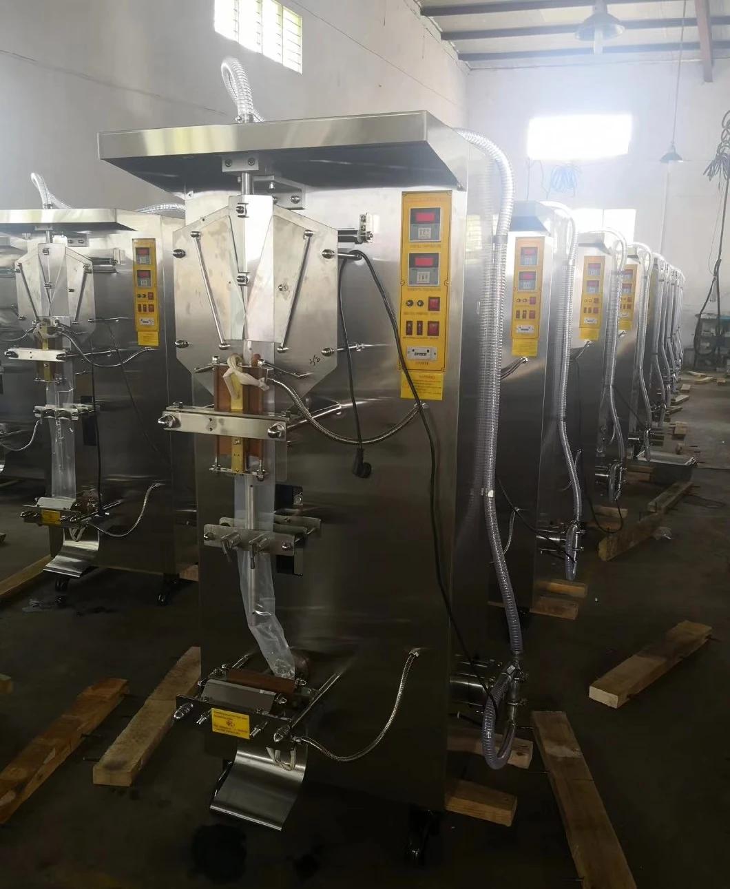 Fully Automatic Small Scale Sachet Water Juice Bag Filling Sealing Machine