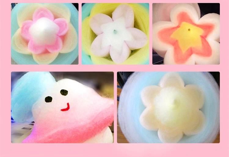 Electric High Efficiency Easy Cleaning 52cm Diameter Cotton Candy Maker Candy Floss Machine