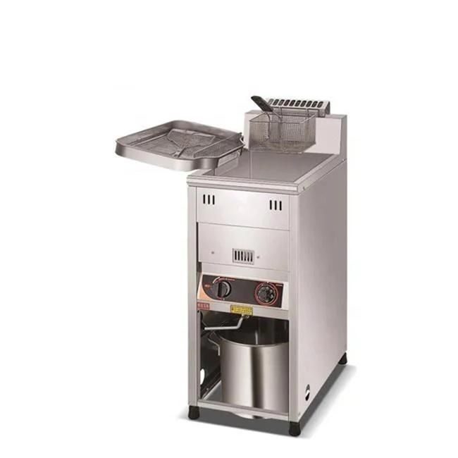 Commercial Equipment Stainless Steel Snack Chicken French Fries Deep Fryer for Restaurant