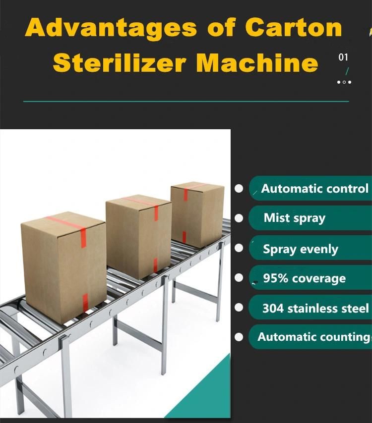 Continuous Carton Sterilizer Machine