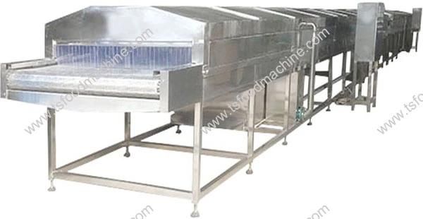 Canned Food Tunnel Pasteurizer Glass Jars Tunnel Pasteurization Machine
