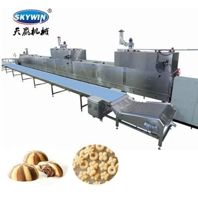 Skywin Commercial Cookie &amp; Soft Biscuit Machine Fully Automatic Production Line