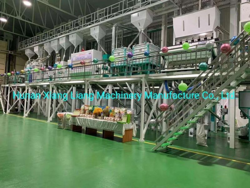 Top CE Quality Automatic Rice Mill Machine Manufacturer for 15tons to 100 Tons White Rice Per Day