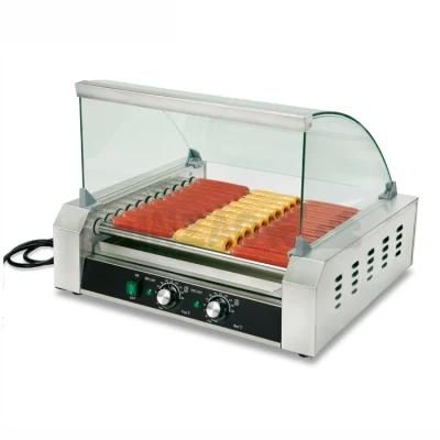 30 Hotdogs Chinese Commercial Hot Dog Roller Grill with Ce