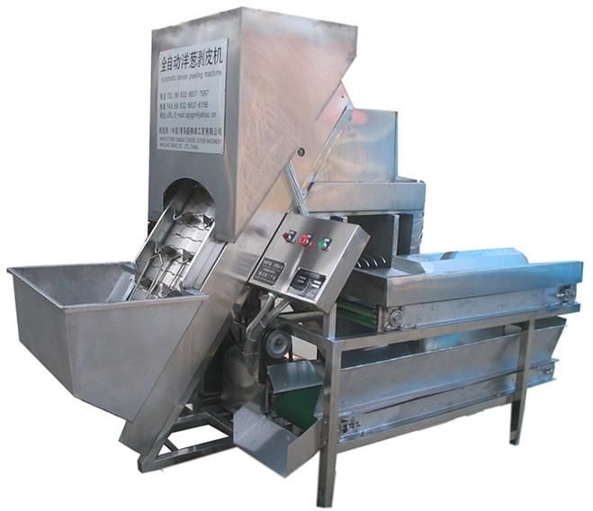 Industrial Onion Peeling and Cutting Machine Onion Peeler Machine