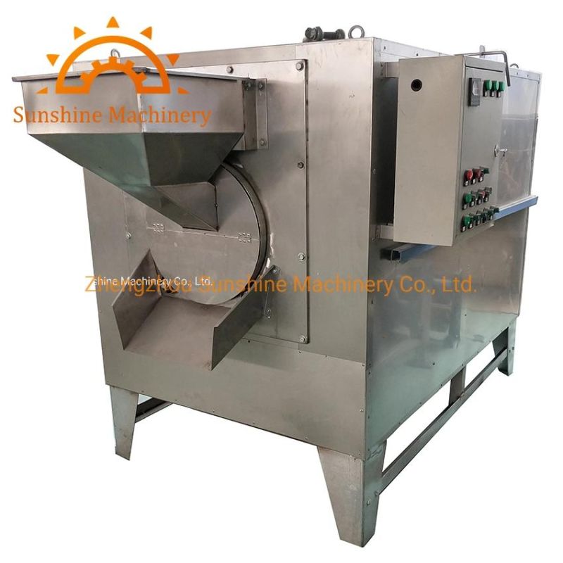 Grain Groundnut Beans Nut Peanut Roaster Machinery