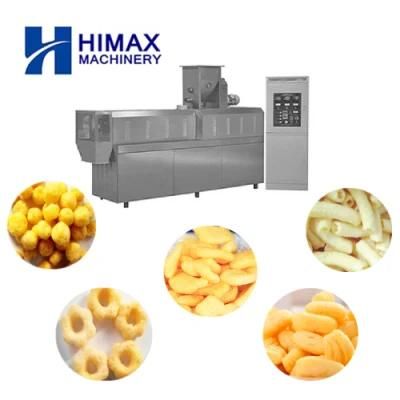 Corn Rice Puff Snack Extruder Food Making Machine