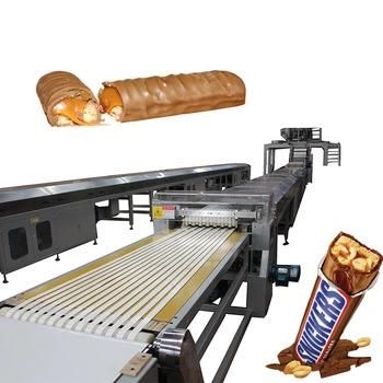 Chocolate Candy Bar Making Machine Cereal Bar Production Line