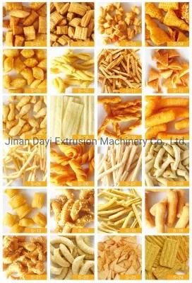 Stainless Steel Automatic Fried Snacks Food Machines