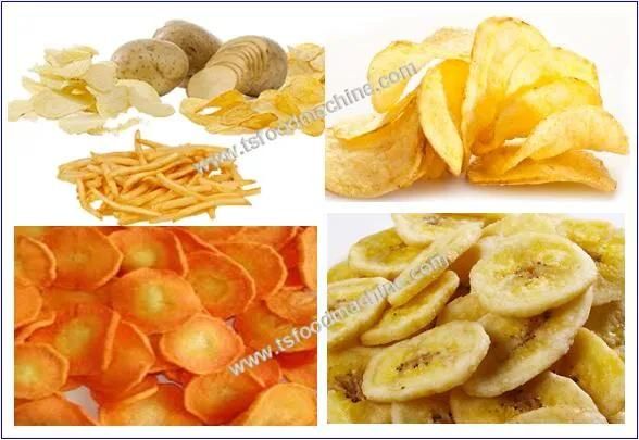 Automatic Fresh Potato Chips French Fries Making Machine /Chips Production Line