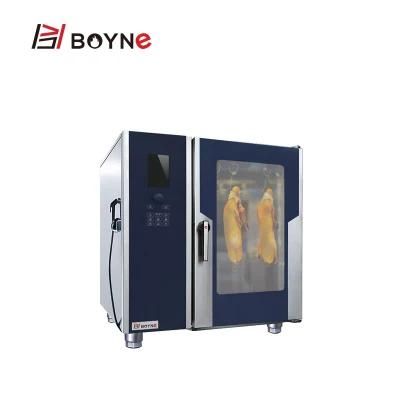 High Temperature Cooking Equipment Rotary Barbecue Combi Oven