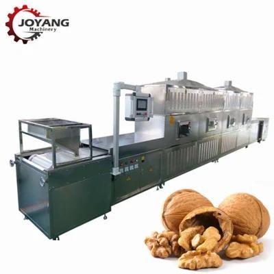 40kw Tunnel Belt Microwave Walnuts Nuts Curing Drying Machine