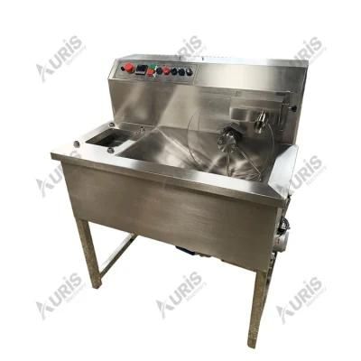 Commercial Chocolate Tempering Pouring Machine with Vibrating Table
