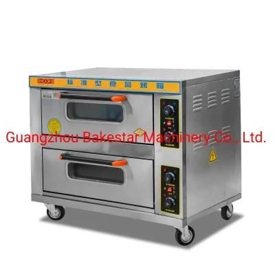 Hot Products Hot Air Circulation Hot Air Baking Pizza Bread Oven Cheap Deck Oven