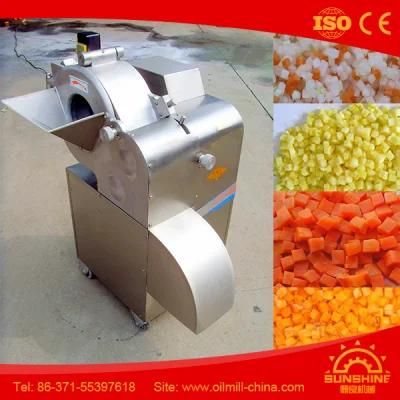 Good Stainless Steel Carrot Cutter Radish Vegetable Cube Cutting Machine