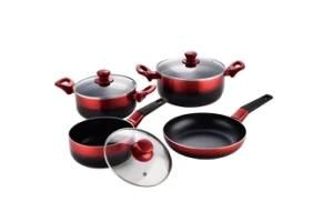 Pressed Aluminium Double Color Cookware