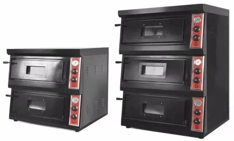 Top Quality Electric Deck Oven for Bread Baking Equipment 3 Deck 6 Trays Commercial Electric Bread Stove Oven