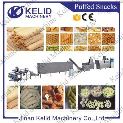 CE Standard New Condition Corn Snacks Extruder