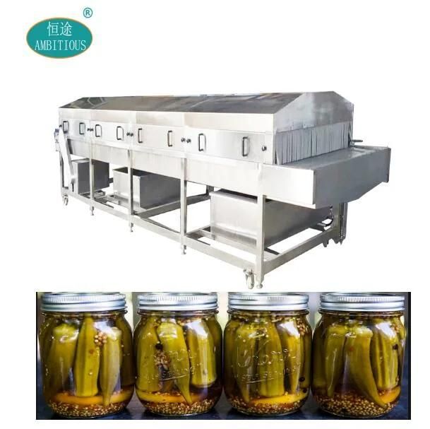 Okra Pickles Crab Boil Pickles Low Temperature Pasteurization Machine