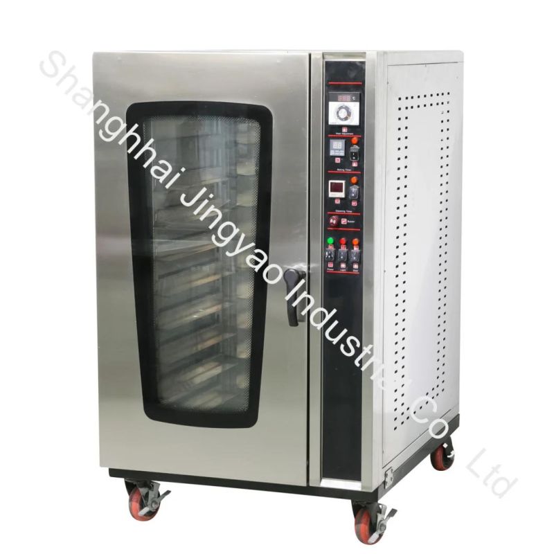 Instrument-Type Convenient Hot-Air Convection Oven Commercial 6/8/10 Trays Industrial Baking Bread Baking Oven Stainless Steel Oven for Bakery