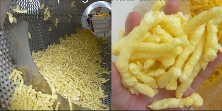 Corn Kurls Puff Snacks Processing Line
