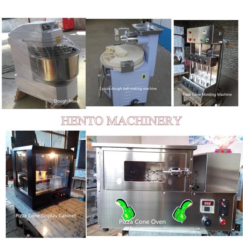 High Efficiency Electric Pizza Cone Moulding Machine / Pizza Mould Cones Production Line