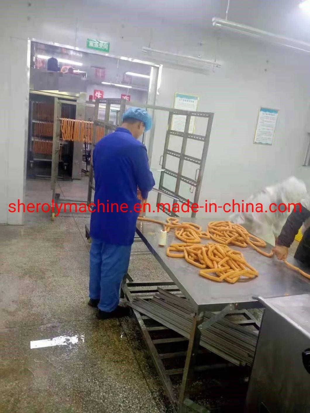 Automatic Sausage Production Line Meat Smoking Machine