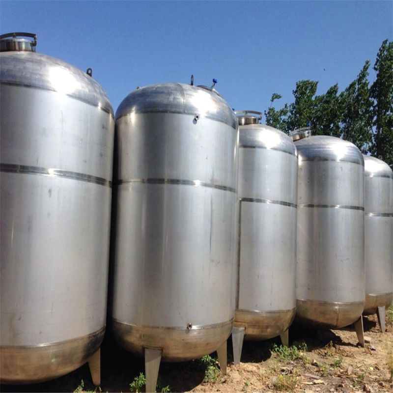 Polished 304 316 Stainless Steel Liquid Fermentation Storage Load Vat Price