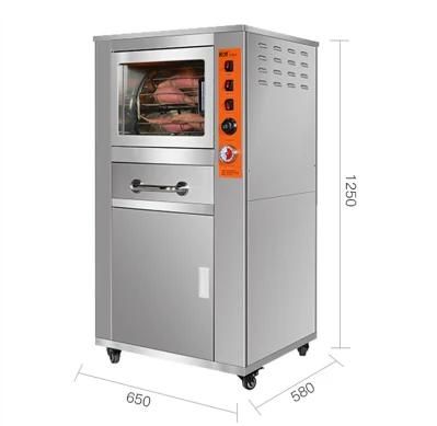 Ksj-10-Yd Stainless Steel Sweet Potato Oven Taro Oven Corn Oven with Wheels