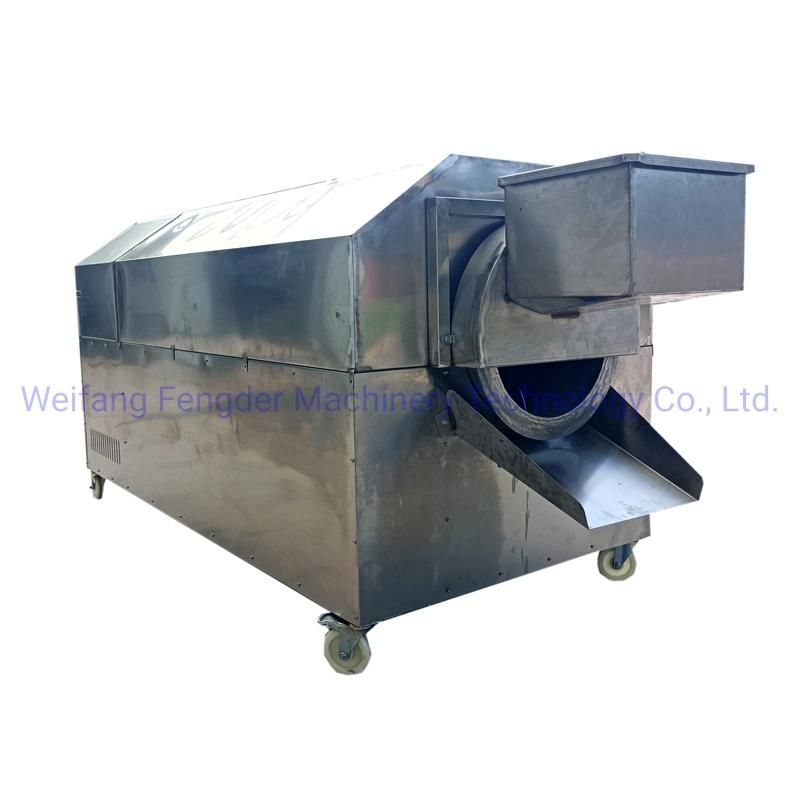 Automatic Peanut/Coffee/Cashew/Sesame/Sunflower Seeds Electromagnetic Heating Roasting Machine