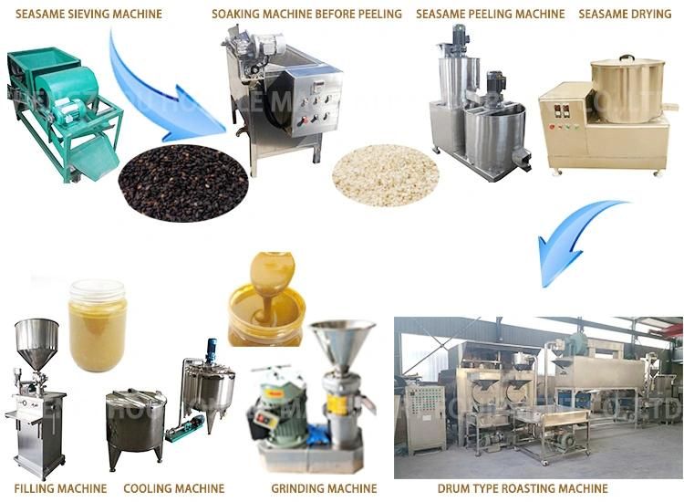 Full Automatic Peanut Butter Making Machine Sauce Production Line