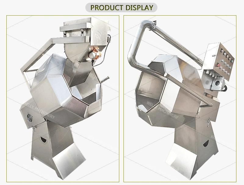 304 Stainless Steel Food Flavoring Machine Seasoning Spice Mixer Machine