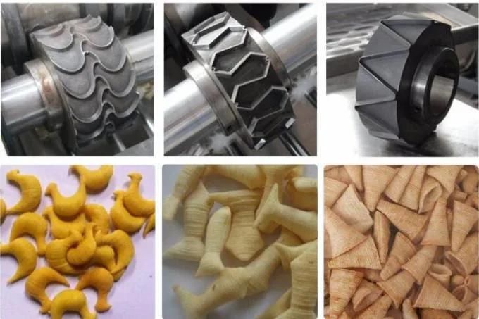 Commercial Tortilla Nacho Chips Snack Extruder Food Making Machinery