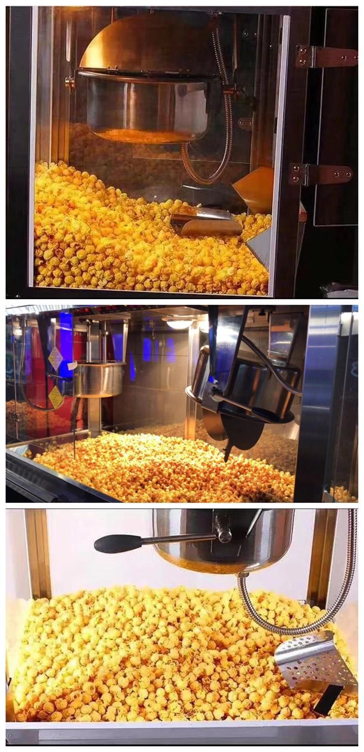 Stainless Steel Commercial Electric 8 Oz Mushroom Popcorn Machine Pop Corn Machine with CE