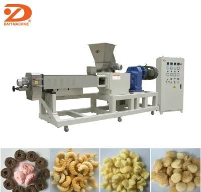 Snacks Food Extrusion Production Line Puff Snacks Extruder