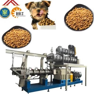 Dog Food Animal Feed Plant Production Line Dry Wet Pet Food Pellet Processing Making ...